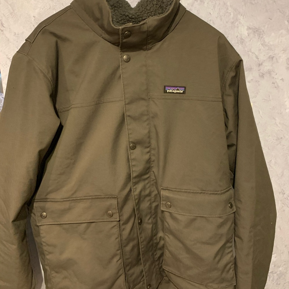 Heavy Patagonia Button Down Coat